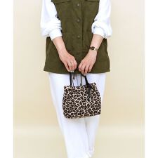 クーコ(cooco)の【COOCO】アニマル柄つまみハンドル2WAY トートバッグ  ショルダーバッグ