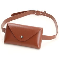 【COOCO クーコ】レザーポーチ付ベルト