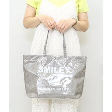 ＳＭＩＬＥＹ　ＰＶＣｘペーパービッグトートバッグ／Ａ４対応
