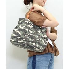 ＳＭＩＬＥＹ　ビーズ刺繍トートバッグ／Ａ４対応