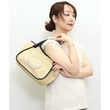 ＳＭＩＬＥＹ　パール刺繍シート２ＷＡＹトートバッグ