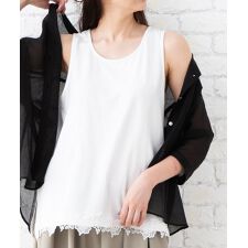 15 19号 裾レースタンクトップ サブ ストリート Sab Street ファッション通販 マルイウェブチャネル 15 19号 裾レースタンクトップ サブ ストリート Sab Street ファッション通販 マルイウェブチャネル