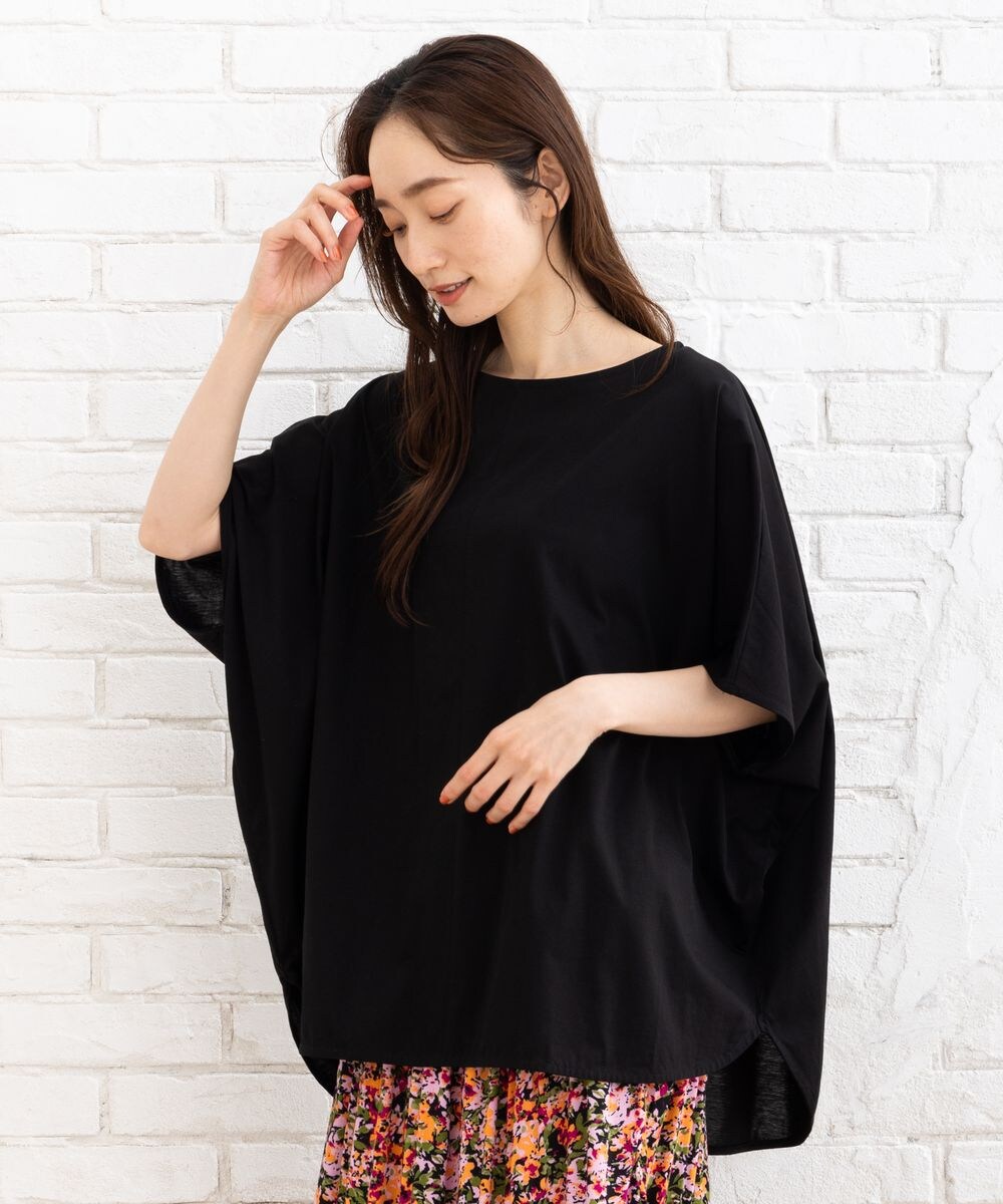 web限定】【大きいサイズ】 15号(3L) フレンチスリーブBIGカットソー