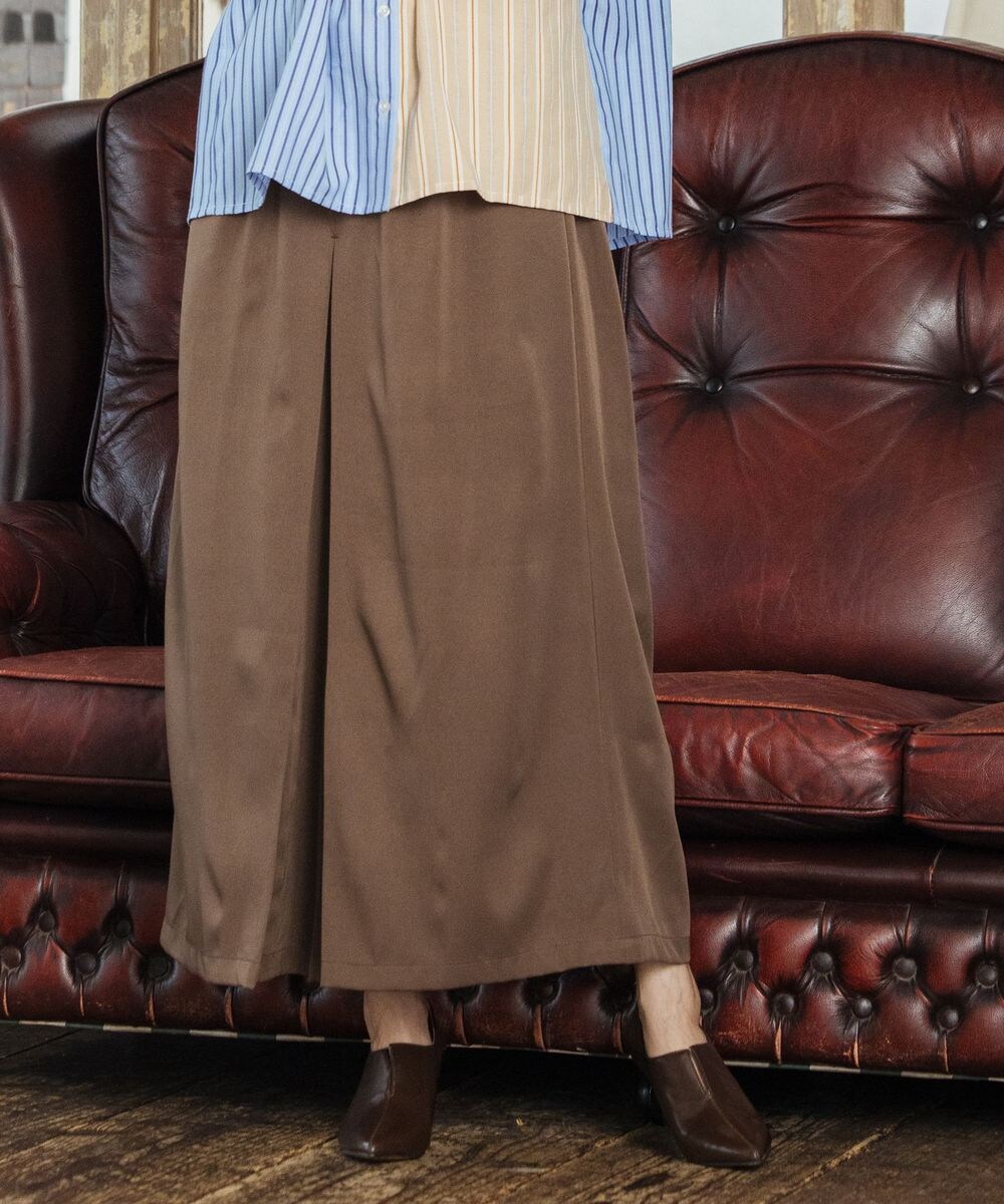 大きいサイズ】 21号(6L～) タックワイドパンツ | サブストリート(sab