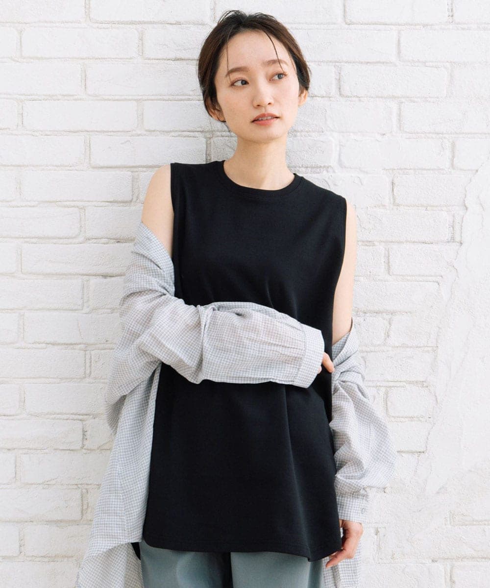 21号(6L～) 裾レースタンクトップ | サブストリート(sab street