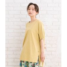【sabstreet bis】【web限定】 15号 USAコットンステップヘムベーシックTシャツ