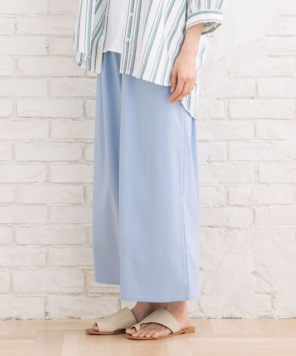 大きいサイズ サブストリート ニットワイドパンツ（15号、新品