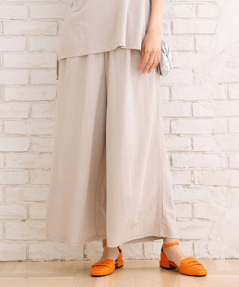 サブストリート（sab street）/15号(3L) 【接触冷感】リラクシーワイドパンツ 15号(3L) 【接触冷感】リラクシーワイドパンツ | サブストリート(sab