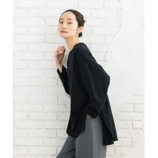 【大きいサイズ】【web限定】15号【USAコットン】ラウンドヘムロンT