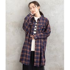 【大きいサイズ】【web限定】15号(3L) アソートチェックWポケットワンピース