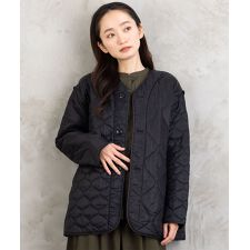 サブストリート(sab street)の【大きいサイズ】FONTLAB キルティングMIXブルゾン