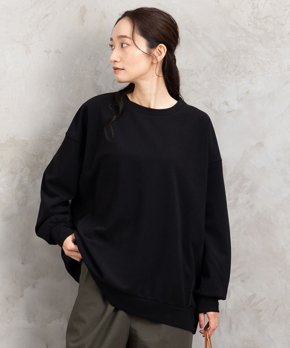 大きいサイズ】 9号・15号(M・3L) FONTLAB シャツレイヤード風ポンチ