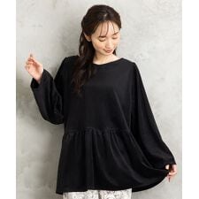 【大きいサイズ】【sabstreet bis】【web限定】 カットコーデュロイプルオーバー