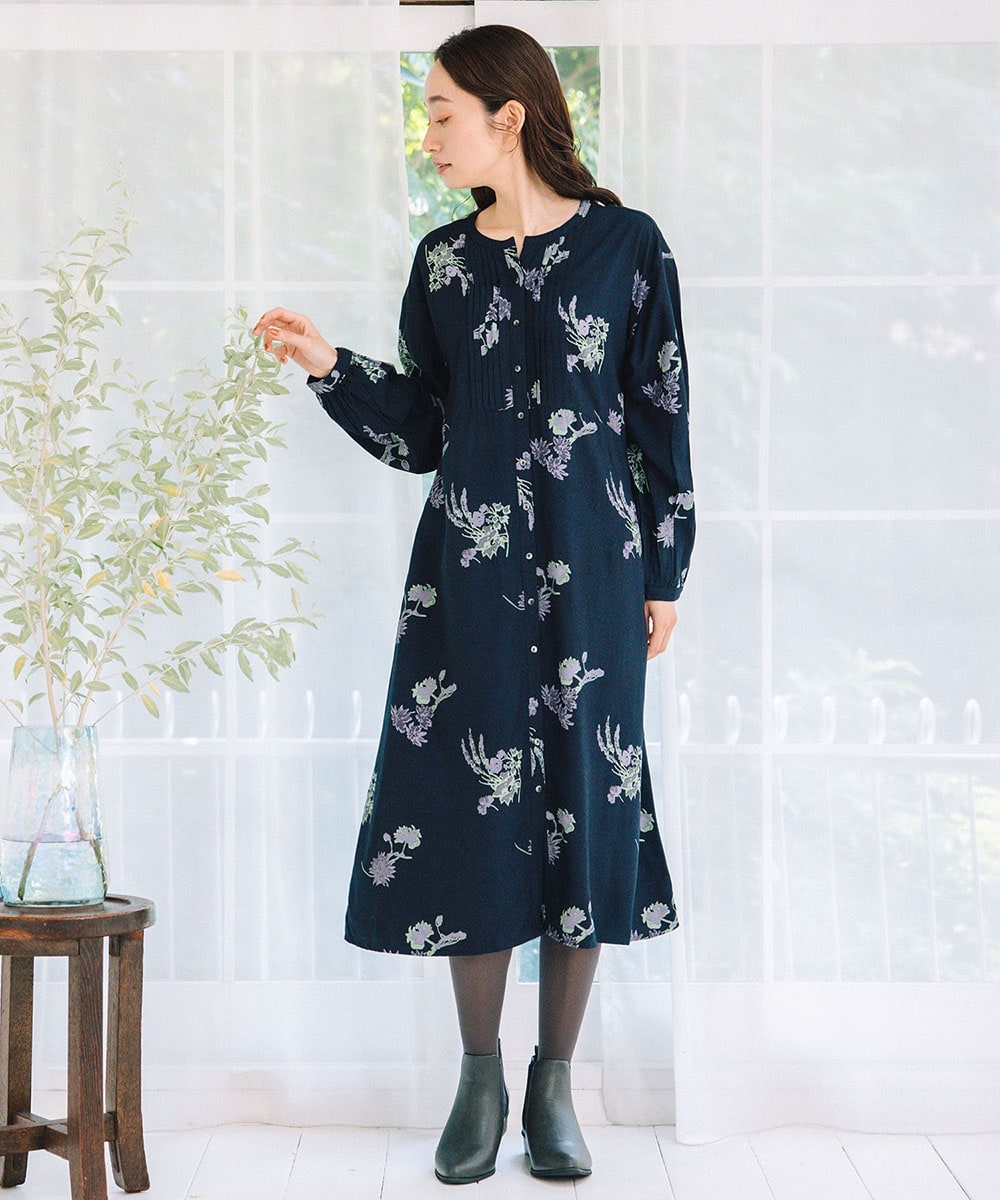 サブストリート（sab street）/【大きいサイズ】 21号(6L〜) INDESIGN ピンタックノースリーブワンピース 大きいサイズ】 21号(6L～) INDESIGN ピンタックワンピース | サブ