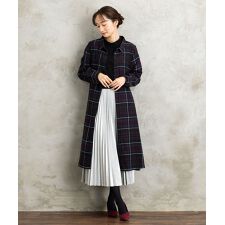 サブストリート(sab street)の【大きいサイズ】【sabstreet bis】【web限定】 起毛シャツワンピース