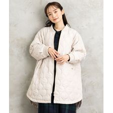 サブストリート(sab street)の【大きいサイズ】【sabstreet bis】【web限定】キルトロングMA-1