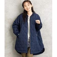 サブストリート(sab street)の【大きいサイズ】【sabstreet bis】【web限定】キルトロングMA-1