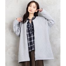 【大きいサイズ】【sabstreet bis】【web限定】 フクレジャガードショートコート