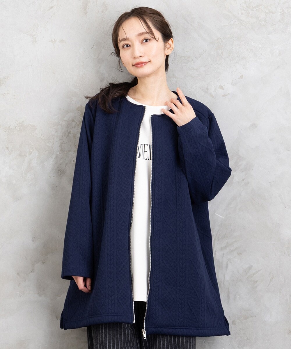 今すぐ着られる／ゆったり】プレシャスリバーショートコート | アン