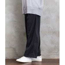 【大きいサイズ】21号(6L～) ウールライクワイドパンツ