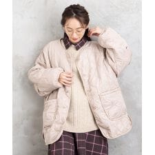 サブストリート(sab street)の【大きいサイズ】【sabstreet bis】【web限定】 中綿キルティングジャケット