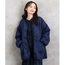 サブストリート(sab street)の【大きいサイズ】【sabstreet bis】【web限定】 中綿キルティングジャケット