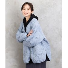 サブストリート(sab street)の【大きいサイズ】【sabstreet bis】【web限定】 中綿キルティングジャケット