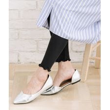 【大きいサイズ】裾メローレギンス