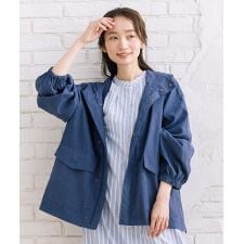 【大きいサイズ】【sabstreet bis】【web限定】 ツイルフラップマウンテンパーカー