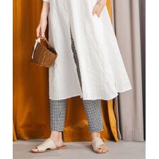 【大きいサイズ】21号(6L～) アソートチェックストレッチパンツ