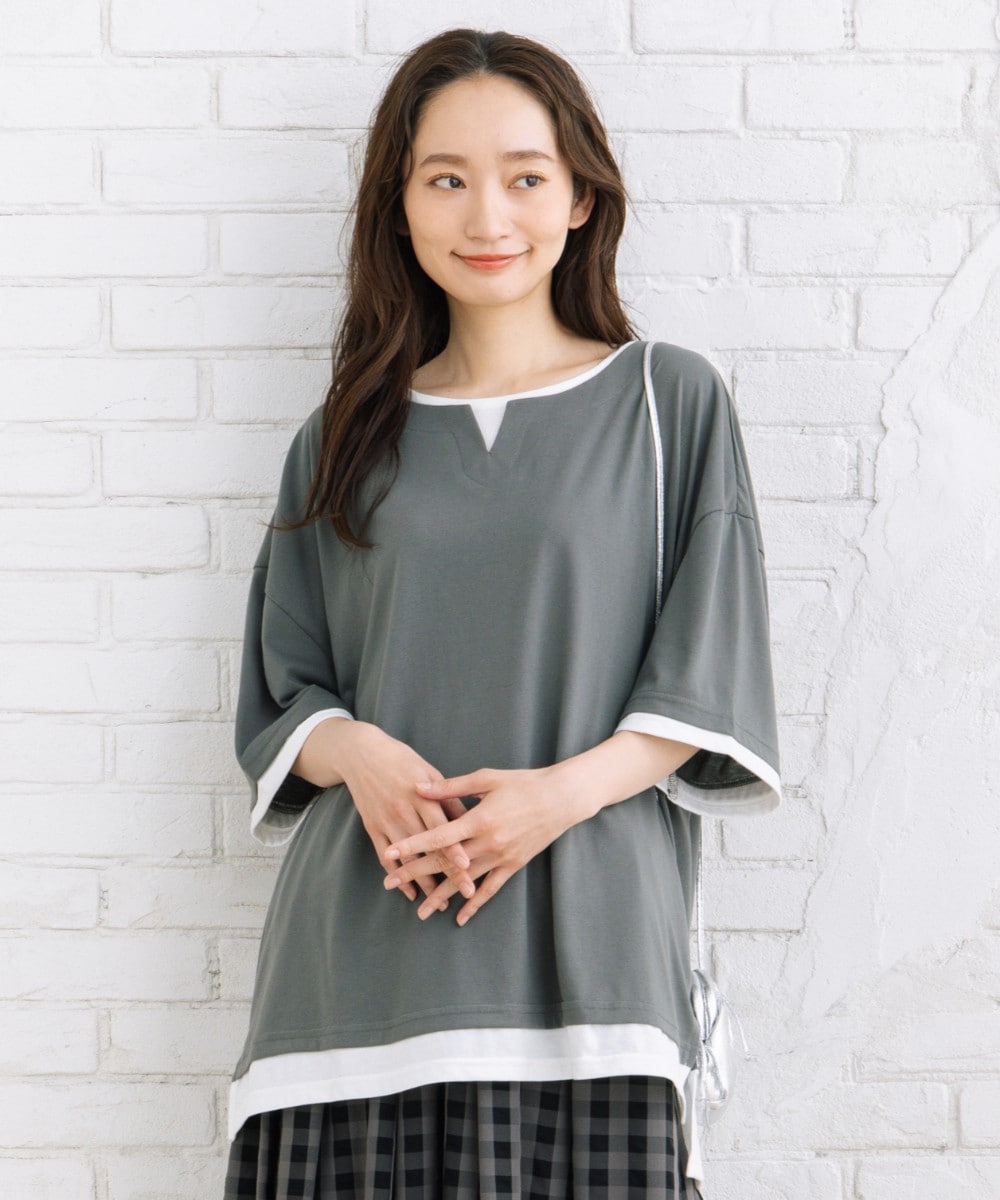 奈都様　未使用 サブストリート 15号 大きいサイズ カットソー サブ ストリート(sab street) レディース Tシャツ・カットソー の一覧