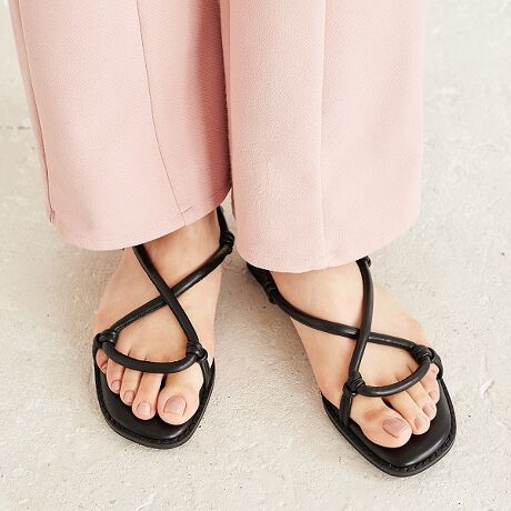 21春夏新作 ロープラインサンダル ジェリービーンズ Jelly Beans ファッション通販 マルイウェブチャネル