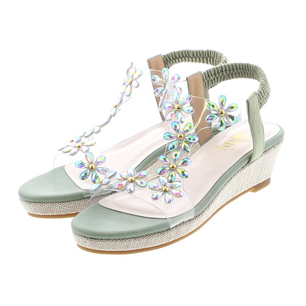 JerryBeans サンダル ジェリービーンズ ビジュー 花 フラワーコレクション 2022SS | ジェリービーンズ公式通販 JELLY