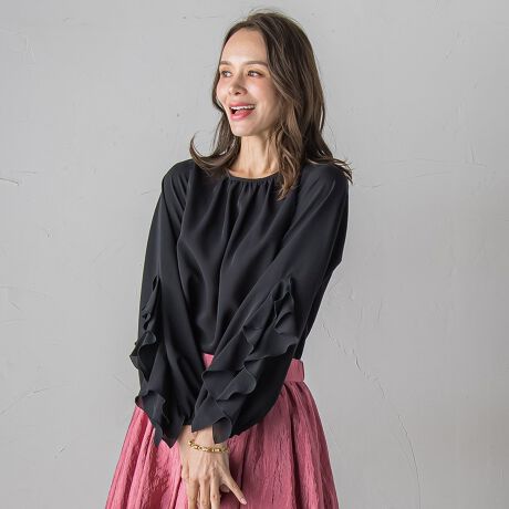 [^ԁF2613-55518]yfUC̓zbtfUC̑؂₩ȃuEXBiȑl͓̓IłBpcEXJ[gƂɍD1łf1łByfނ̓z▭Ȃӂ݂A悢肪{CfނłBNъ̂銊炩ȃ^b`Ƒ@ׂȕ\ʊ͍@łȂ瞀т̂悤ȃhCȎłB----------------------------------------------------------------@ƒFt40xƂA@Ŏア󂪂łBRFA݂̒花悢BACFʉx160xƂăACdグłBhCN[jOFΖnn܂ɂアhCN[jOłB----------------------------------------------------------------fg 169cm/pTCY M摜̏i̓TvƂȂ܂̂Ŏۂ̏iƎdlAHATCY኱قȂꍇ܂Bql̃j^[ɂۂ̂FƑقȂꍇ܂BBe󋵂̓ɂAFقȂČꍇ܂Bi^OɋLڂꂽTCY̓k[hTCYłBۂ̏ĩTCY͏i̎mFB֘A[hFViaggio Blu rAbWu[ fB[X V lJWA lR[f fB[X LC tF~j GKg ؂₩ i H H 2025AW AW 2025H~ 