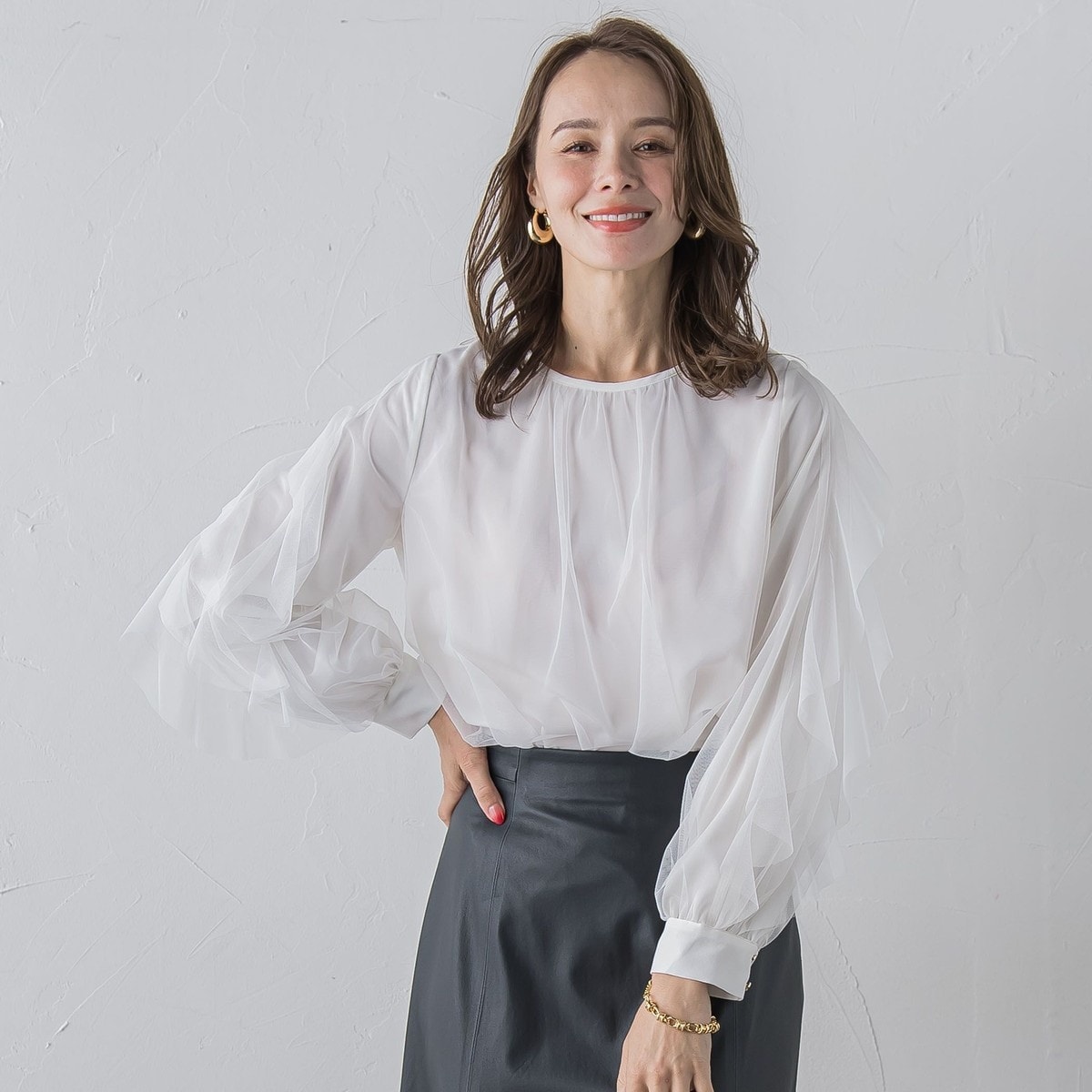 ビアッジョブルー(Viaggio blu) レディース ブラウス の一覧