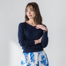 【新色追加】BRISBANE前後2WAYパールニット