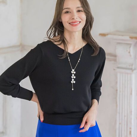 [^ԁF2614-58017]̓Iȃt[`[tőȈۂ̃lbNXBVvȃgbvX⃏s[Xɍ킹ăX^CÕANZgƂĂy݂܂Bfg 169cm摜̏i̓TvƂȂ܂̂Ŏۂ̏iƎdlAHATCY኱قȂꍇ܂Bql̃j^[ɂۂ̂FƑقȂꍇ܂BBe󋵂̓ɂAFقȂČꍇ܂Bi^OɋLڂꂽTCY̓k[hTCYłBۂ̏ĩTCY͏i̎mFB֘A[hFViaggio Blu rAbWu[ ANZT[ lbNX ؂₩  p[