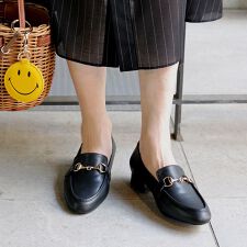 【25春夏新作】ゴールドビットローファー