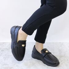 【25春夏新作】コインローファー厚底スリッポン