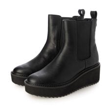 フィン(Fin)の【25秋冬新作】厚底サイドゴアブーツ【低反発スポンジ入り】