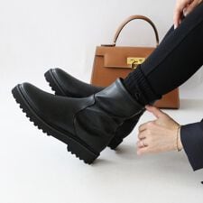 【25秋冬新作】タンクソールストレッチブーツ【低反発スポンジ入り】