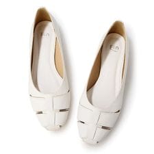 【26春夏新作】グルカフラットシューズ【低反発スポンジ入り】