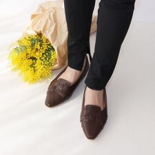 【26春夏新作】グルカデザインローファー【低反発スポンジ入り】