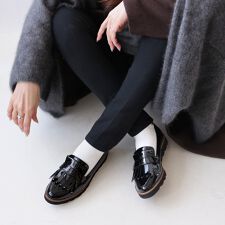 低反発スポンジ入り】フリンジスタッズローファー | フィン(Fin 