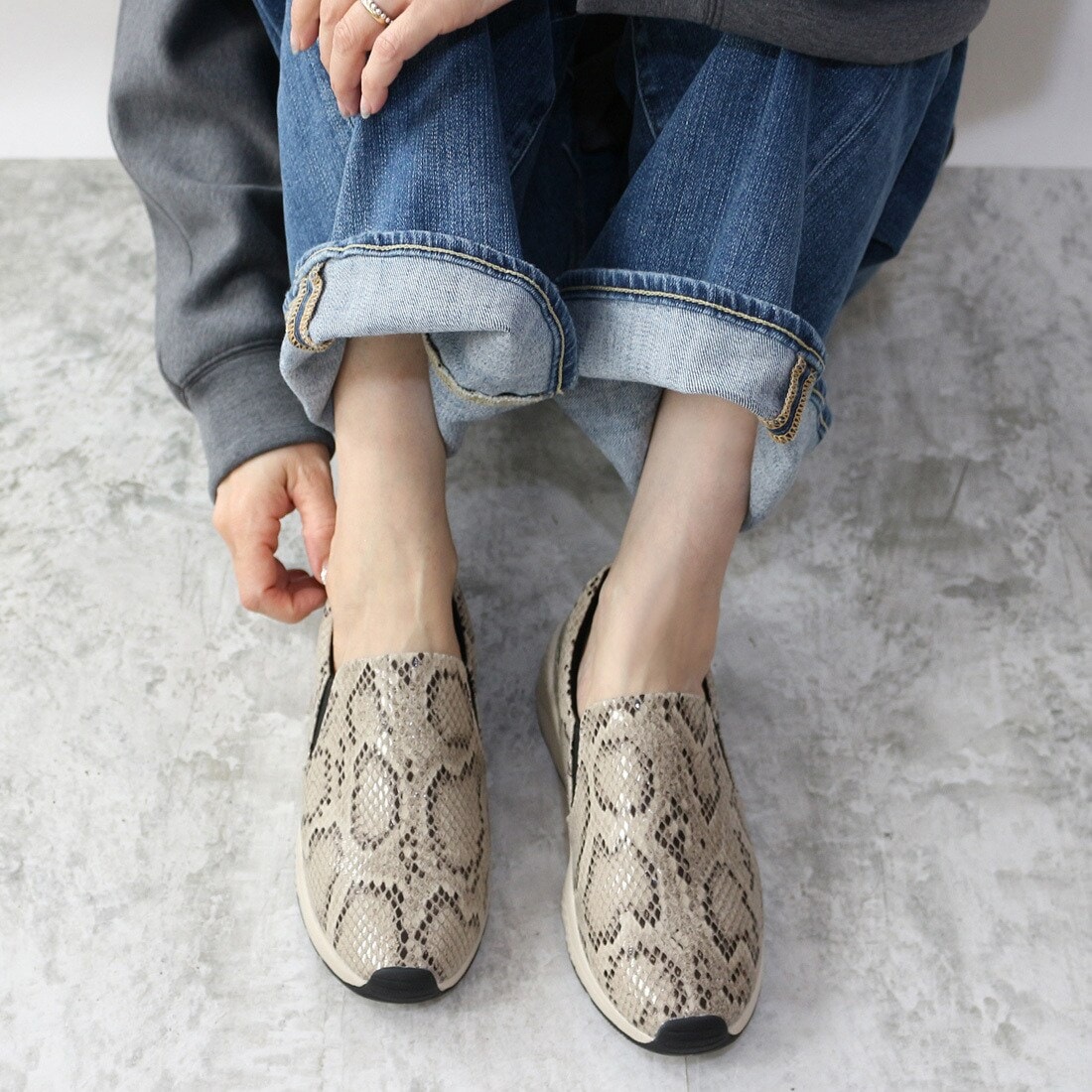 25春夏新作】厚底キルティングスリッポン | フィン(Fin) | マルイ