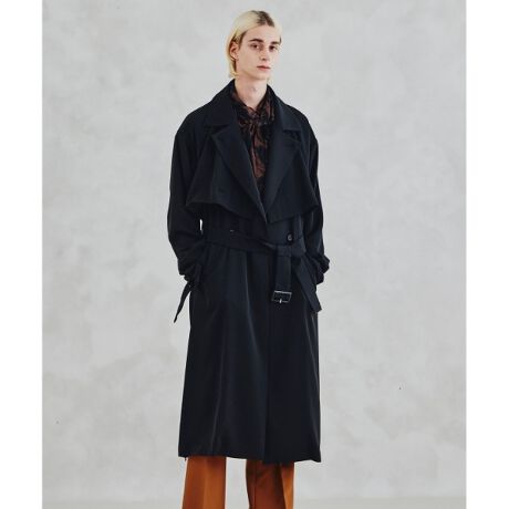 ドライツイルダブルヨークトレンチコート（ユニセックスアイテム）