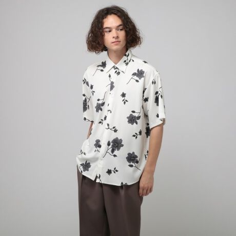 フラワー柄半袖シャツ | ティーケー タケオキクチ(tk.TAKEO KIKUCHI  