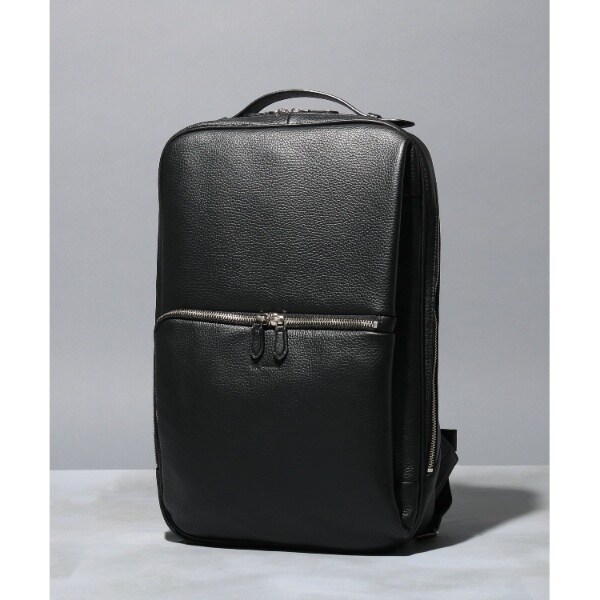 未使用✨ティーケータケオキクチ　イタリアンレザー　バックパック　シボ革　ブラック イタリアンレザーバックパック | ティーケー タケオキクチ(tk