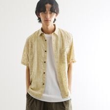 オパールプリントシャツ