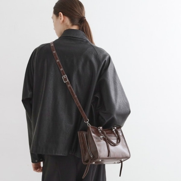 専用　スクエアボストン8点 FANCYシリーズ】スタッズスクエアボストンバッグ | ティーケー